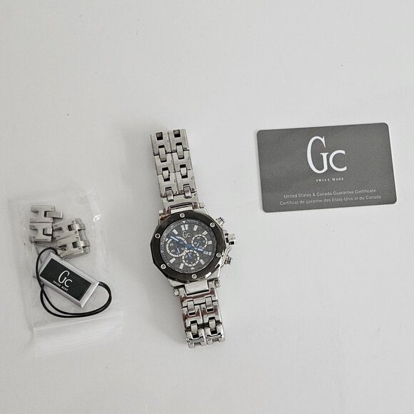 Gc Mens Gc-3 Chronograph Watch X72009G5S - Picture 8 of 14
